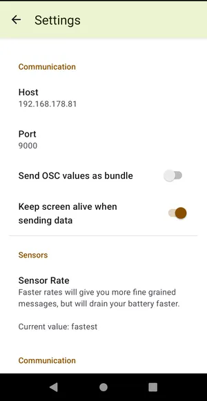 Sensors2OSC